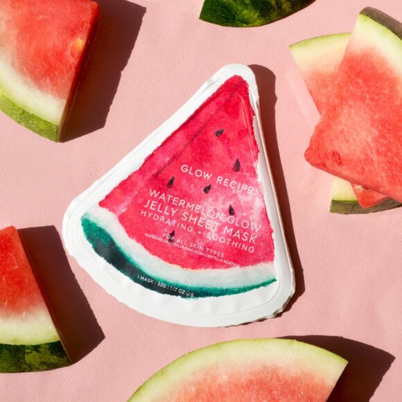 Glow Recipe Other - 🌈4/$20 NEW Limited Glow Recipe Watermelon Glow Hydrating Jelly Sheet Mask x1